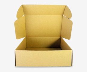 三層牛皮紙盒(四折盒插入式)