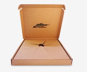 三層牛皮紙零件盒(Pizza盒)