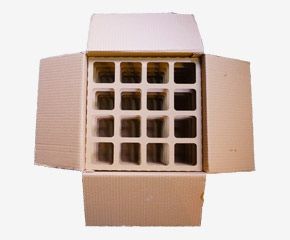 牛皮瓦楞紙箱搭配支撐板(插板)